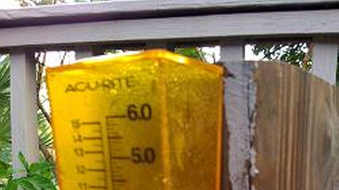 Area rain gauges runneth over in June.