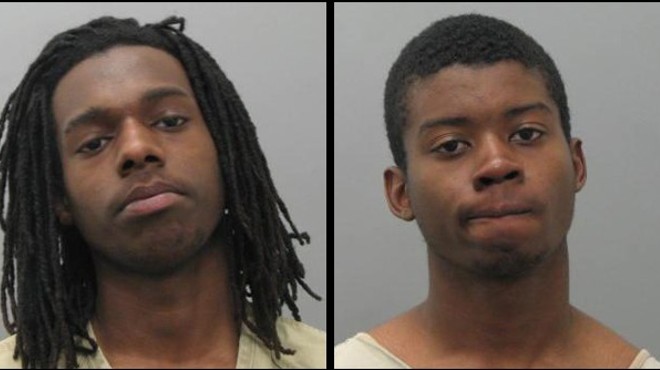 Montez Thomas (left) and Christopher Gales (right) face multiple charges.