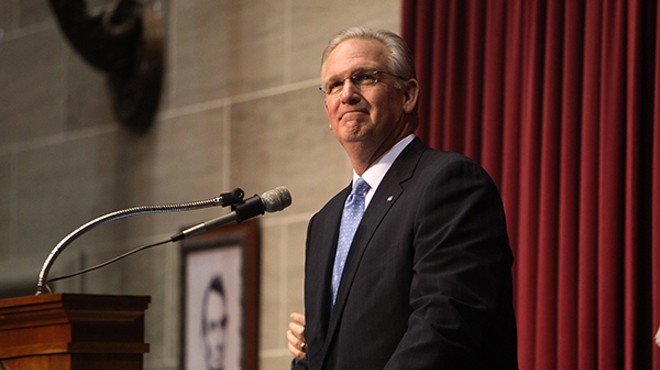 Gov. Jay Nixon delivers the State of the State address.