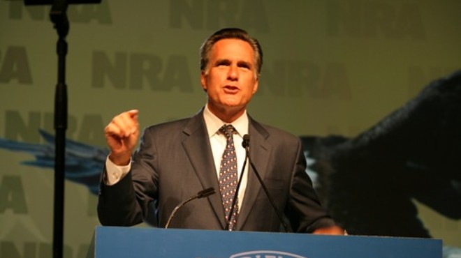 Mitt Romney will speak at the NRA convention in St. Louis next week!