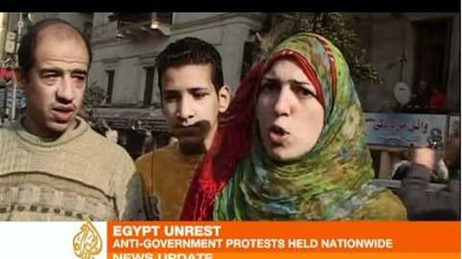 News from Egypt: The Rocks Have Started Flying