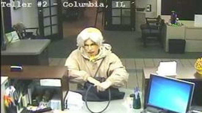 Have you seen the gray-wigged robber?