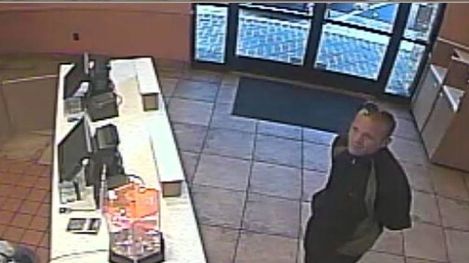Police say this man robbed the Taco Bell on Hampton Avenue.
