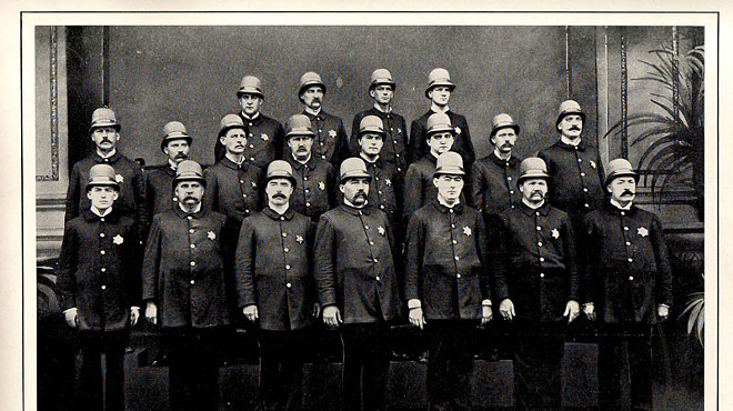 Union sympathizers? Turn-of-the-century St. Louis cops.