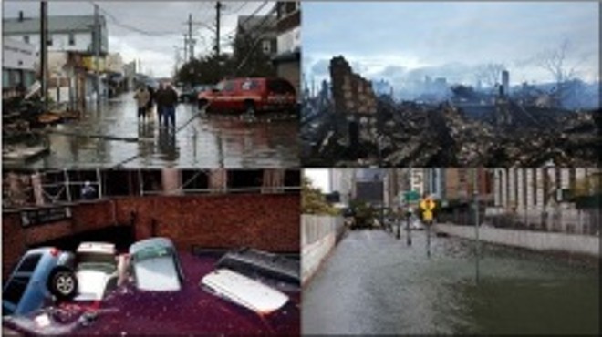 Pictures of Damage from Hurricane Sandy or Just Another Day in North St. Louis?