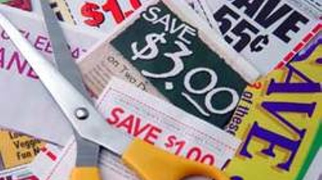Maybe it's safer to get those coupons the old-fashioned way -- via scissors and a newspaper.