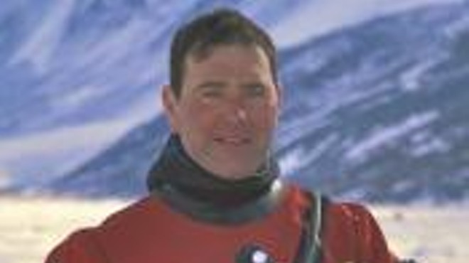 SETI's Dale Andersen boldly dives into freezing ice holes -- for science!