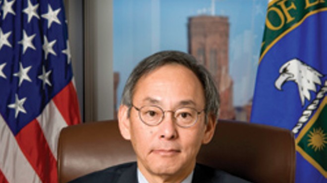 U.S. Secretary of Energy Steven Chu. Does this look like a face that could launch a thousand student protests?