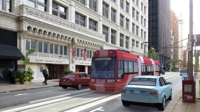 Streetcars on Olive Street? Maybe in a few years.