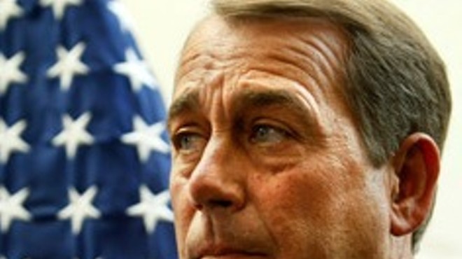 John Boehner not happy about the tanning salon tax in the health care bill