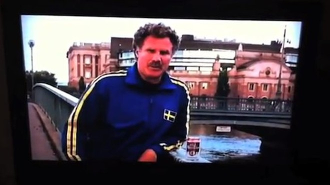 Video: Will Ferrell Shills for Old Milwaukee in Sweden Because Why Not