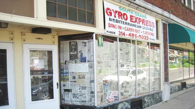 South Grand Gyro Express as it appeared in June