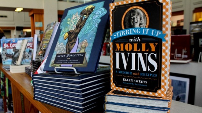 Copies of Stirring It Up with Molly Ivins now available at Left Bank Books.