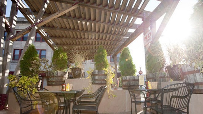 The sun-filled patio at Market Pub House is a great place to stop with your pooch while exploring the Delmar Loop. | Kholood Eid