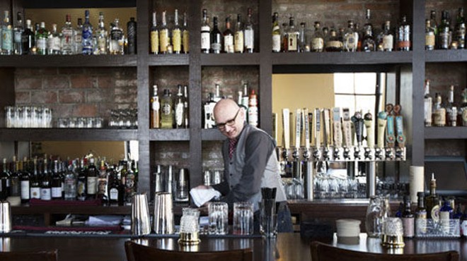 Co-owner and master mixologist Ted Kilgore behind the bar. | Jennifer Silverberg