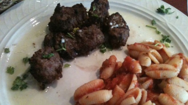 Beef spedini lunch special at Ricardo's Italian Cafe