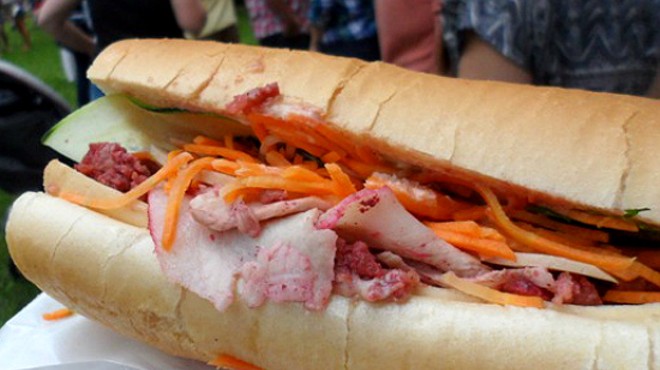 Guess Where I'm Eating This Banh Mi Sandwich and Win $25 to Hannegan's [Updated]!