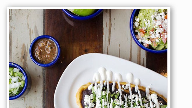 Mission Taco's Wild Mushroom Huarache. | Jennifer Silverberg