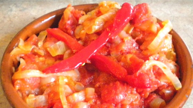 Carretero's recipe for Bacalao a la Vizcaina