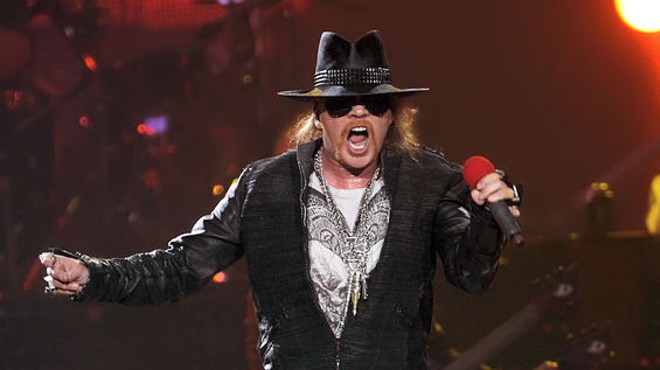 Axl Rose (not the subject of this column but clearly relevant here), struggling to catch his breath.