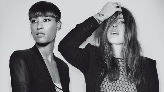 Icona Pop, writers of the song that is everywhere right now, perform at 1:45 p.m. on Sunday, September 8.