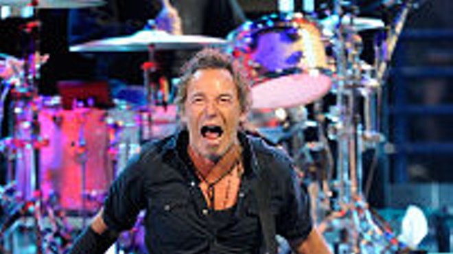 The Boss at the Scottrade Center last August.