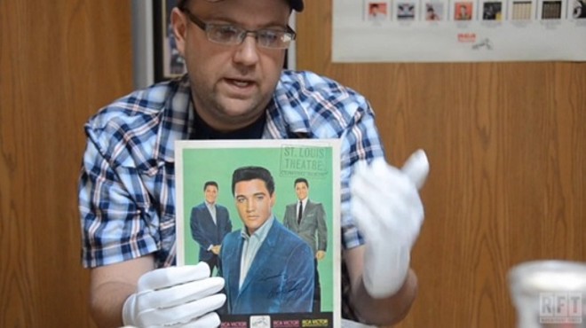 VIDEO: St. Louisian Jon Daly Shows RFT Music His Rare Elvis Collection