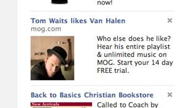 Tom Waits a Van Halen Fan? Facebook, I Call Bullsh*t.