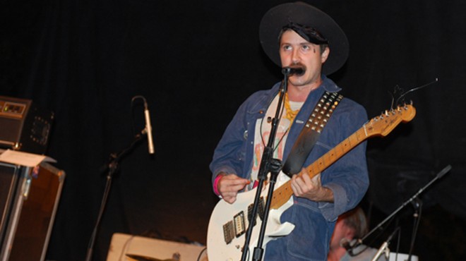 The Black Lips on Saturday night at Pitchfork Music Festival.