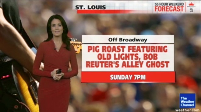 The Weather Channel Would Like To Tell You About Old Lights and Bob Reuter's Alley Ghost
