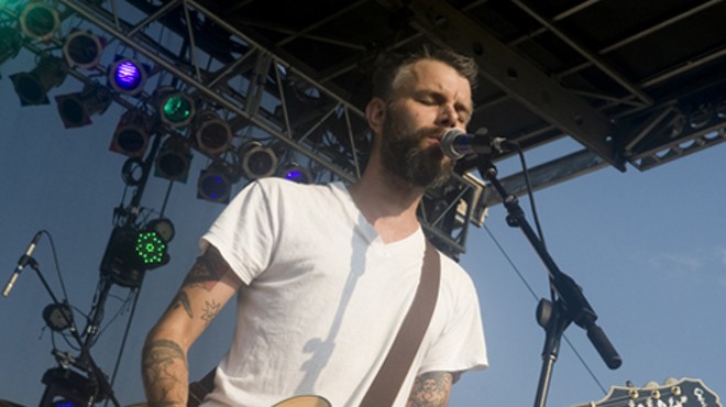 Lucero at LouFest. Check out our entire slideshow of LouFest Day One.