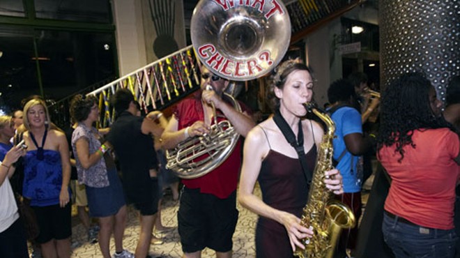 See more photos of the What Cheer? Brigade at the City Museum here.