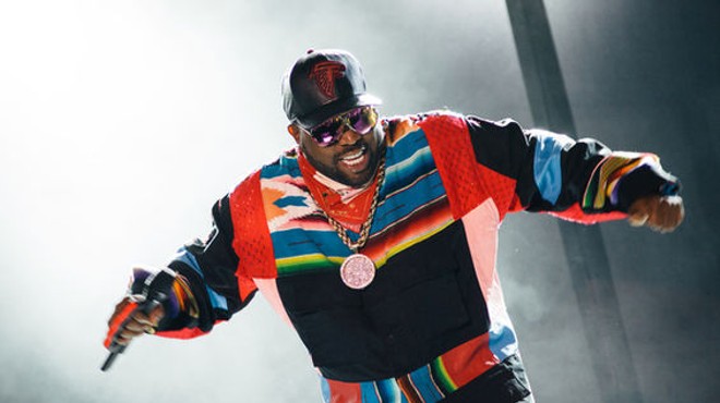 Big Boi performing at LouFest.