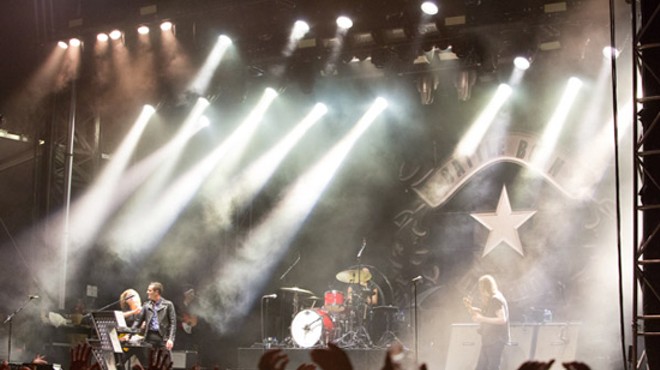 The Killers at LouFest in 2013.