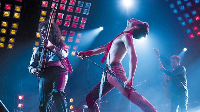 Brian May and Freddie Mercury (Gwilym Lee and Rami Malek) will rock you.