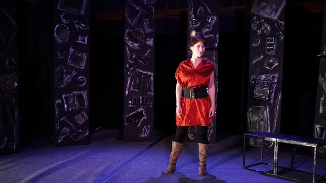 Faustus (Ashley Bauman) does it all for the ladies.