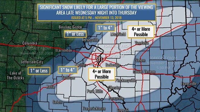 Phallic-Shaped Snowstorm Has Come to Screw All of St. Louis