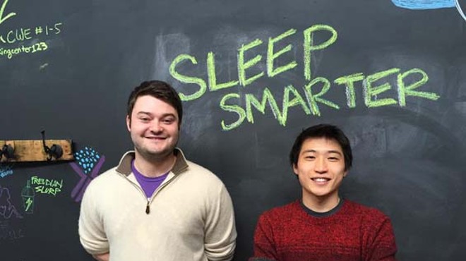 Ultradia cofounders Ben Bronsther (left) and Zimin Hang think they've cracked the code to deeper, more restorative sleep.