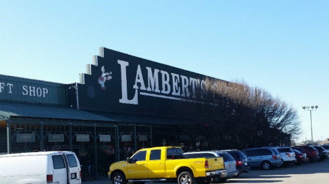 Lambert's Cafe in Ozark, Missouri.