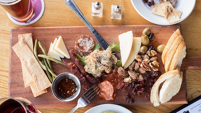 The Frisco Barroom's "Farmer's Board" is a tasty way to grab a snack.