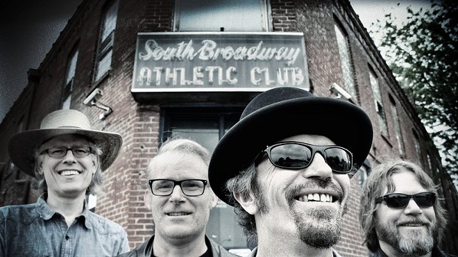 The Bottle Rockets, outside the South Broadway Athletic Club