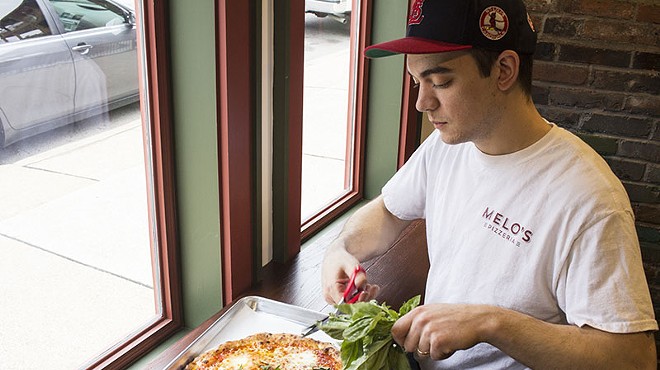 Joey Valenza is serving some of the city's best pizza in a garage.