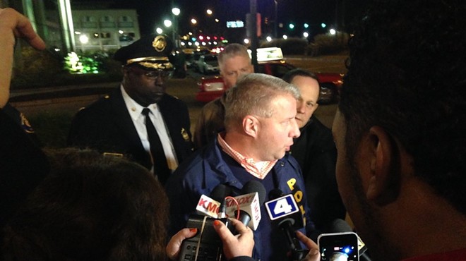 Police Chief Sam Dotson describes an attack on a sergeant.
