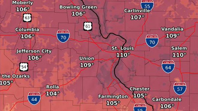 St. Louis Weather Smothering Under Brutal Heat Wave Until Next Week