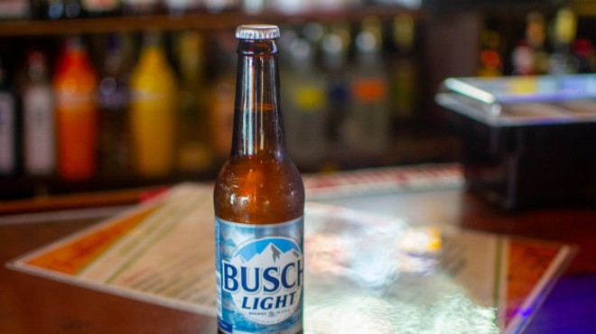 An ice cold Busch Light is always a good decision.
