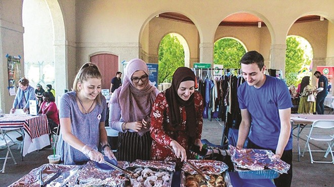 Better wear your Thanksgiving pants to the Great Muslim Food Festival — there are mountains of great food on offer.