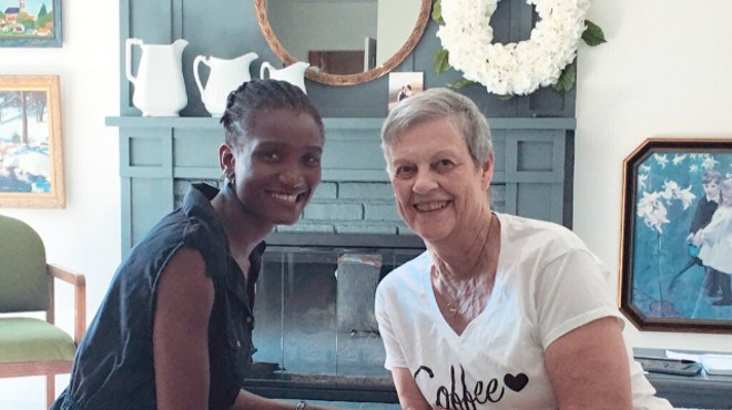 Pat Price and Annie Mbale became unlikely but happy roommates.