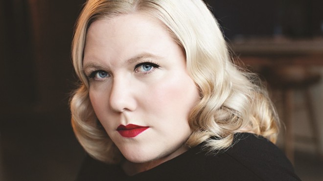 Lindy West discusses her new book The Witches Are Coming on Wednesday.