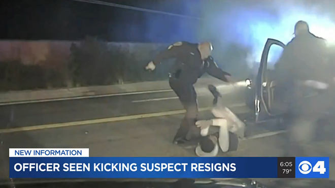 Ex-Woodson Terrace cop David Maas was recorded kicking a suspect in a video first aired by KMOV.