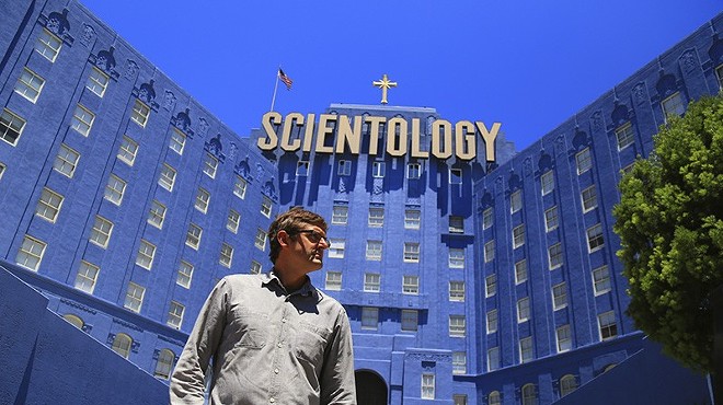 Louis Theroux gets this close to Scientology leadership, but no closer.
